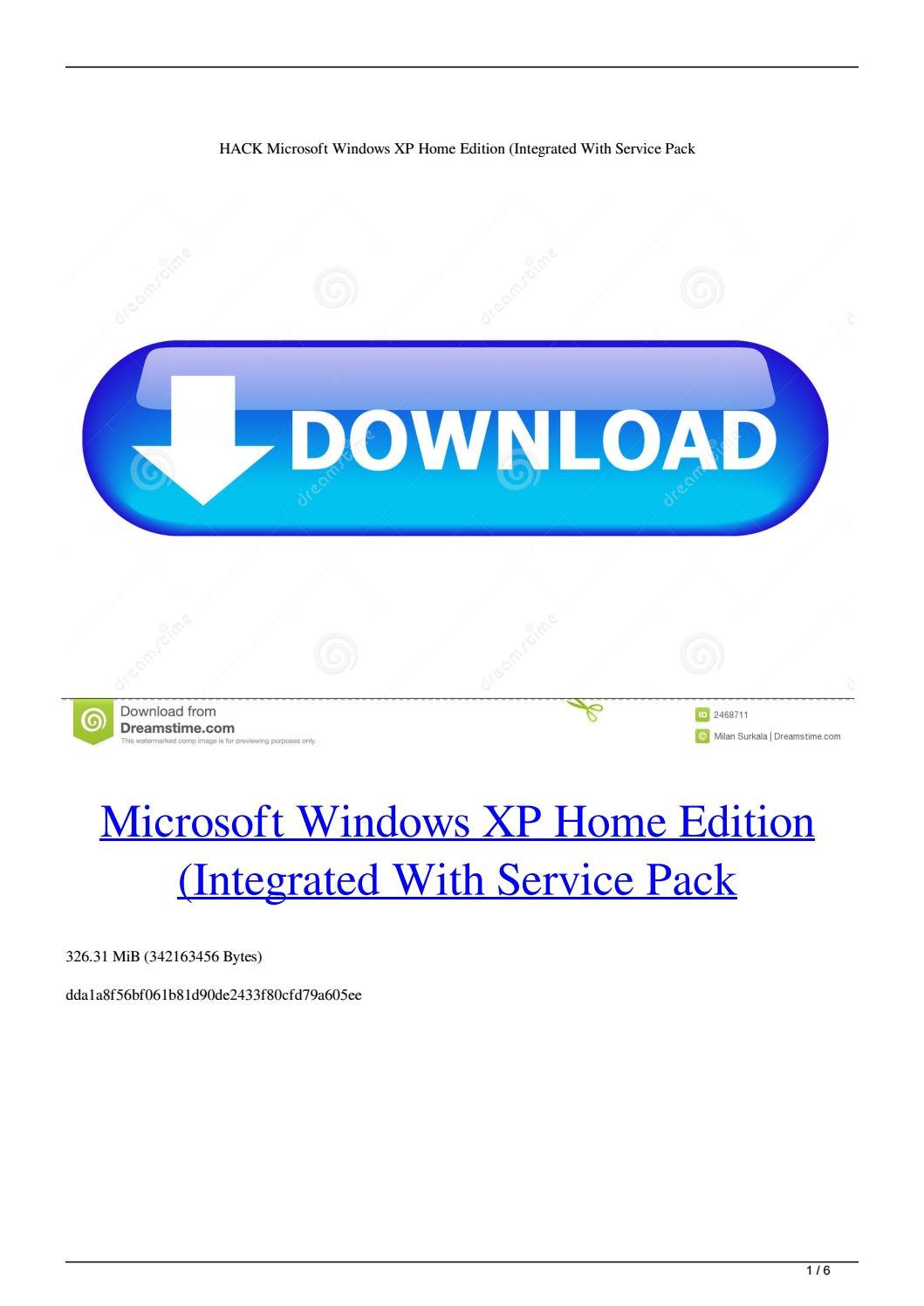 Windows xp home updates free